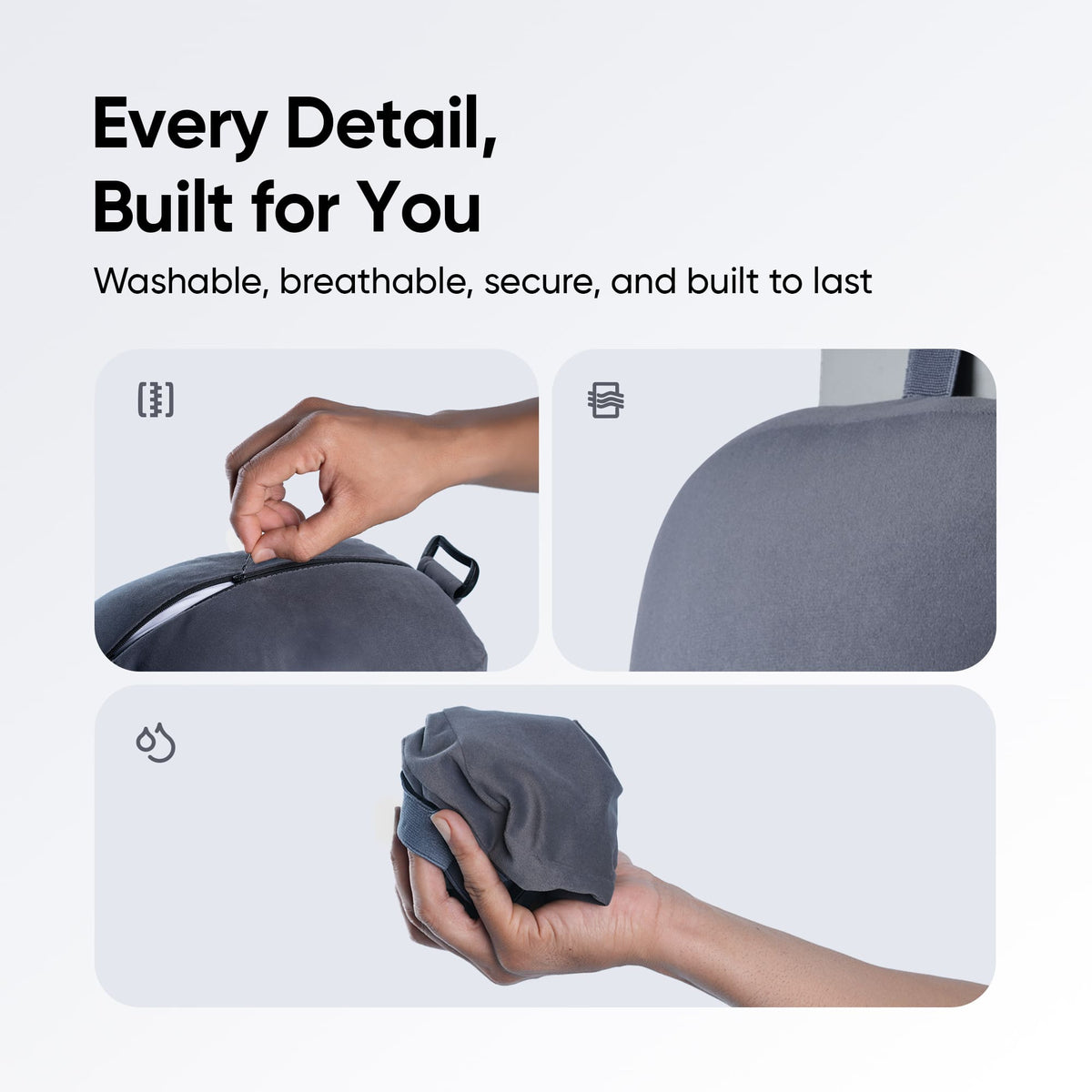 Frido Car Neck Rest Mini Pillow