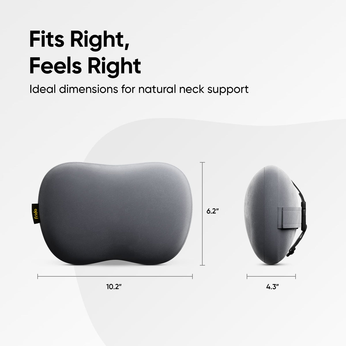 Frido Car Neck Rest Mini Pillow
