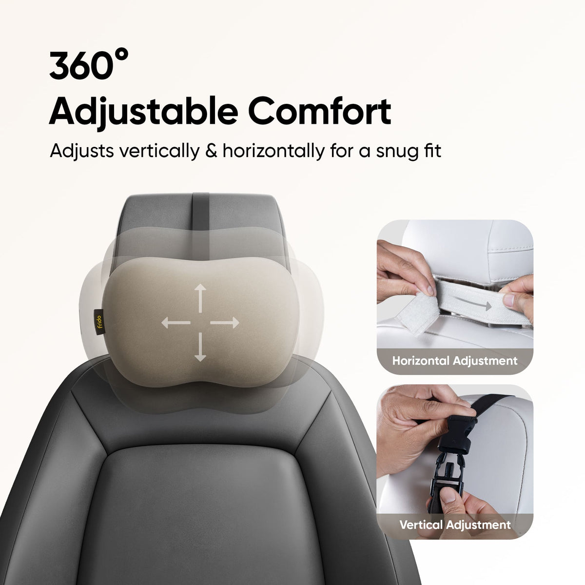 Frido Car Neck Rest Mini Pillow