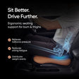 Frido Premium Car Wedge Seat Cushion