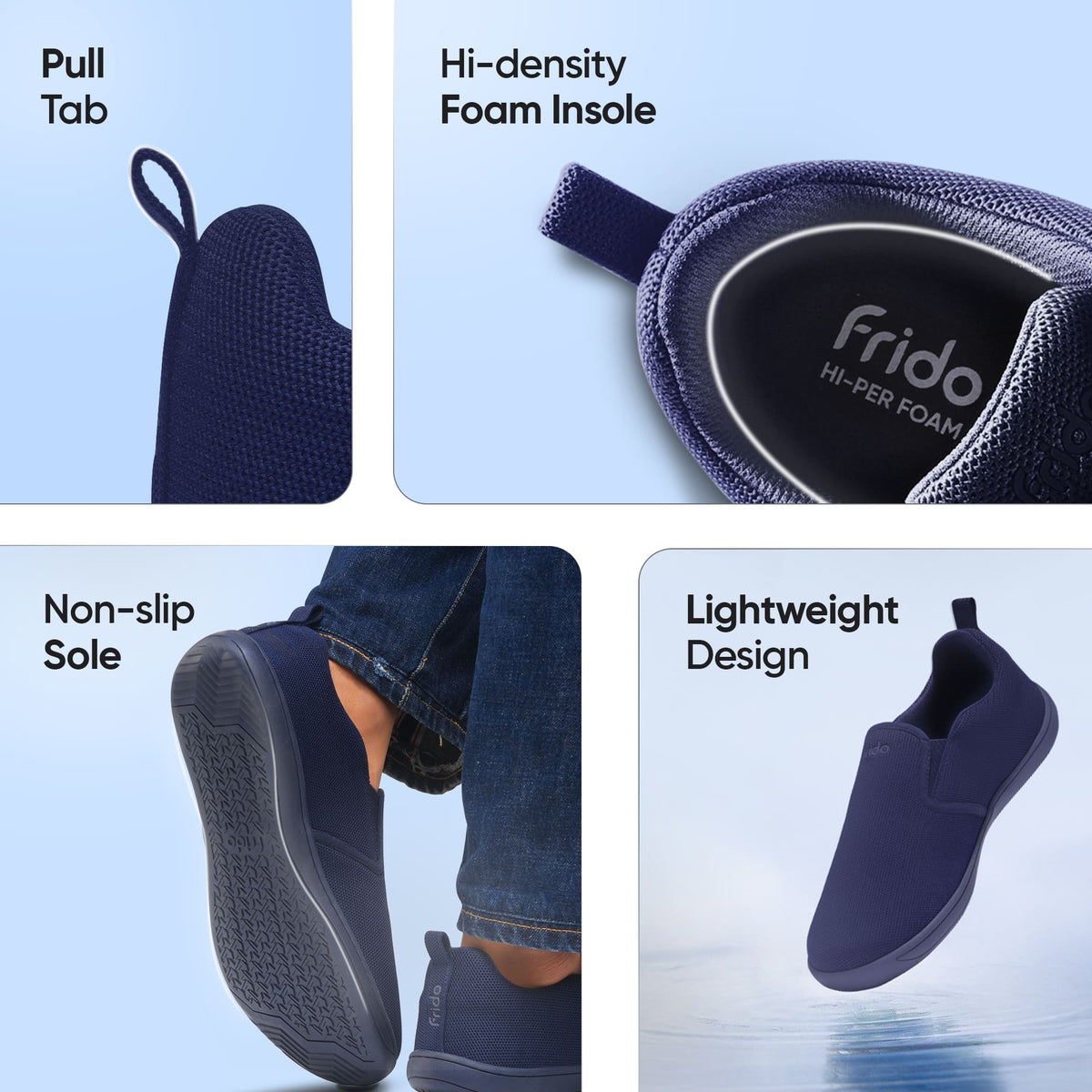 Frido Cloud Comfort Shoes - Slip Ons
