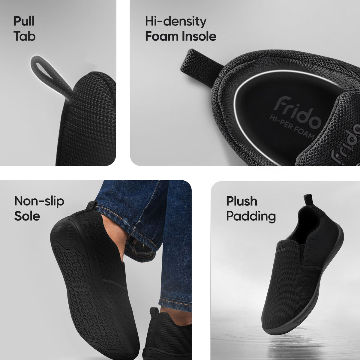 Frido Cloud Comfort Shoes - Slip Ons