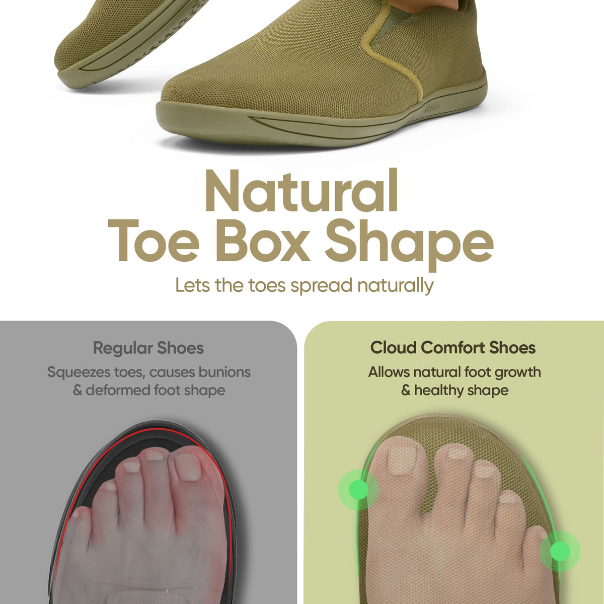 Frido Cloud Comfort Shoes - Slip Ons