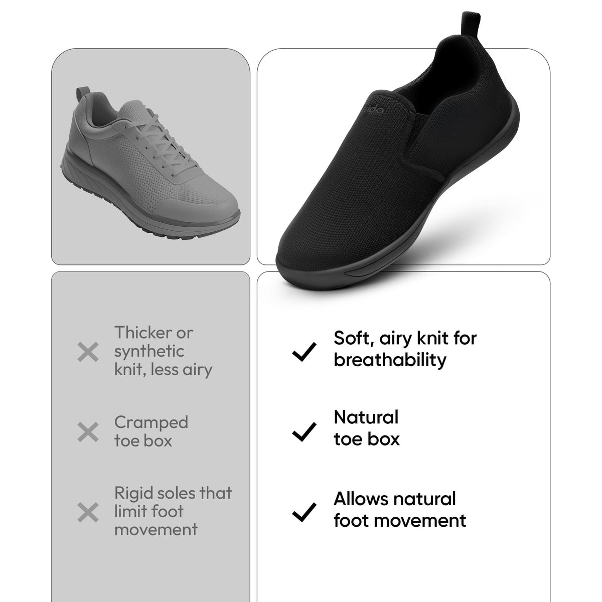 Frido Cloud Comfort Shoes - Slip Ons