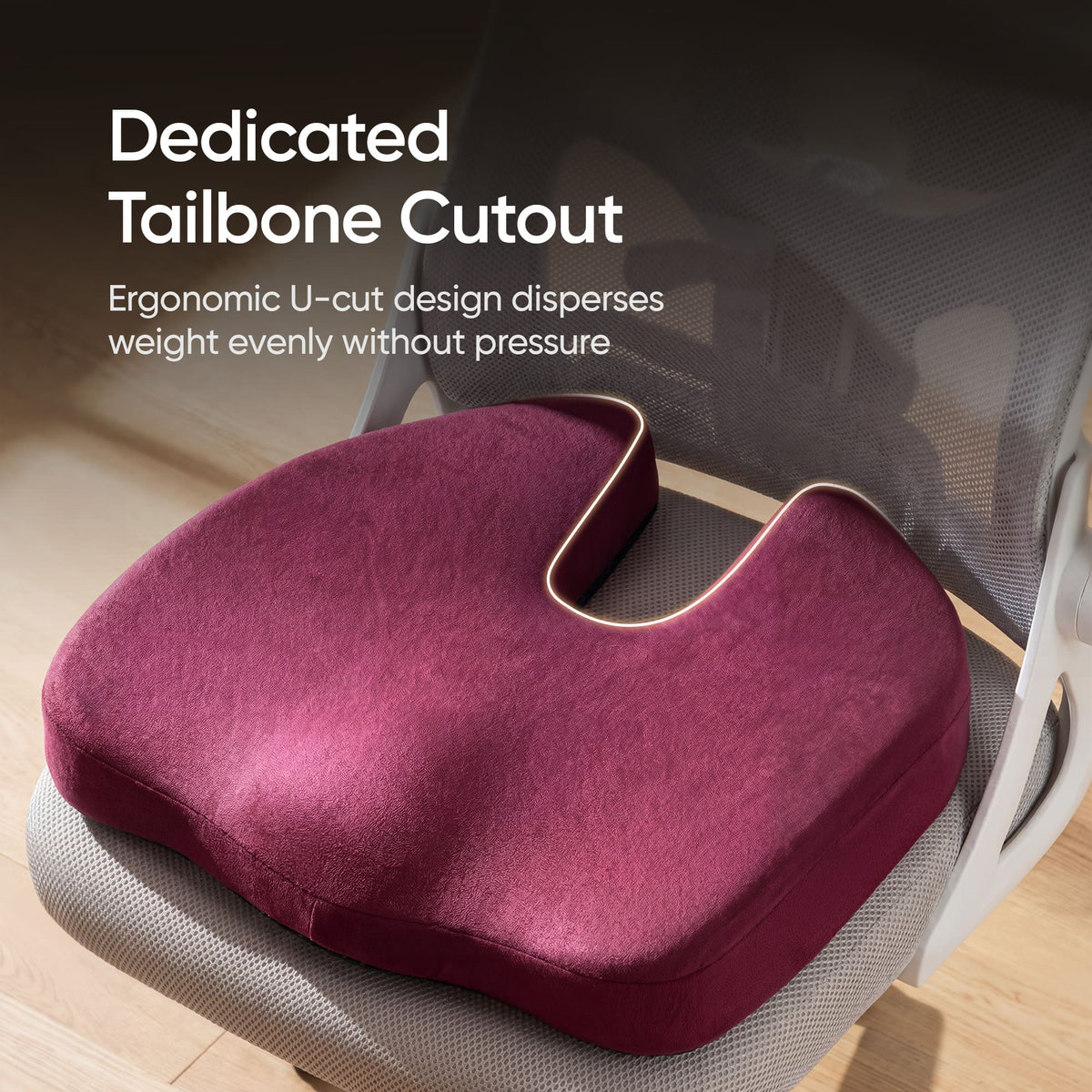 Frido XL Coccyx Seat Cushion