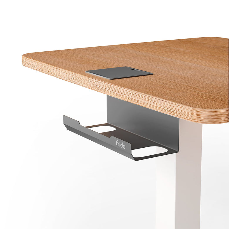 No-Mess Built-in Cable Tray
