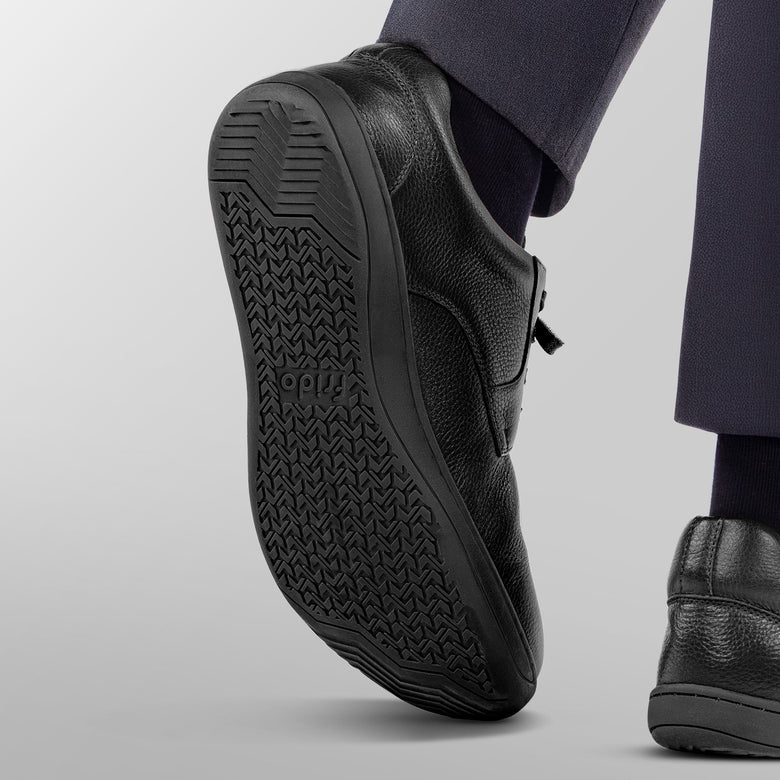 Anti-Skid Outsole Improves Stability on All Surfaces