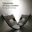 Frido Men's Comfort Dual Strap Sandals
