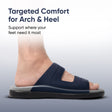 Frido Men's Comfort Dual Strap Sandals