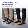 Frido Men's Comfort Dual Strap Sandals
