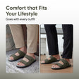 Frido Men's Comfort Dual Strap Sandals