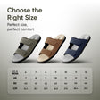 Frido Men's Comfort Dual Strap Sandals