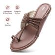 Frido Women's Ethnic Comfort Flat Sandal