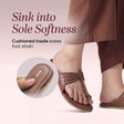 Frido Women's Ethnic Comfort Flat Sandal