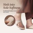 Frido Women's Ethnic Comfort Flat Sandal