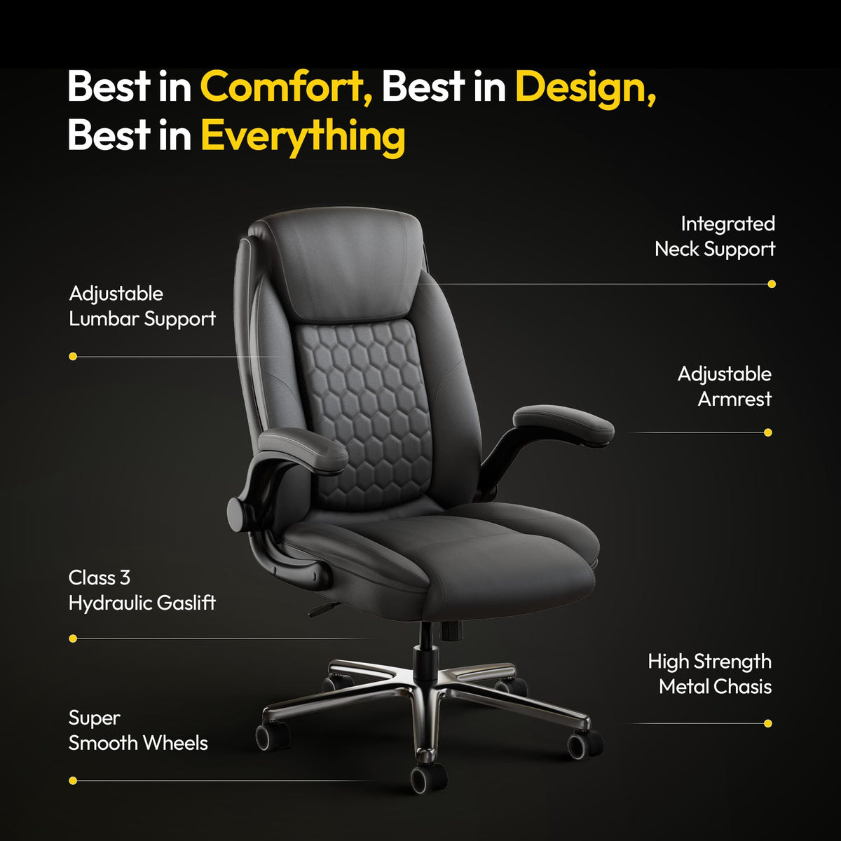 Frido 3D Posture Plus Ergonomic Chair