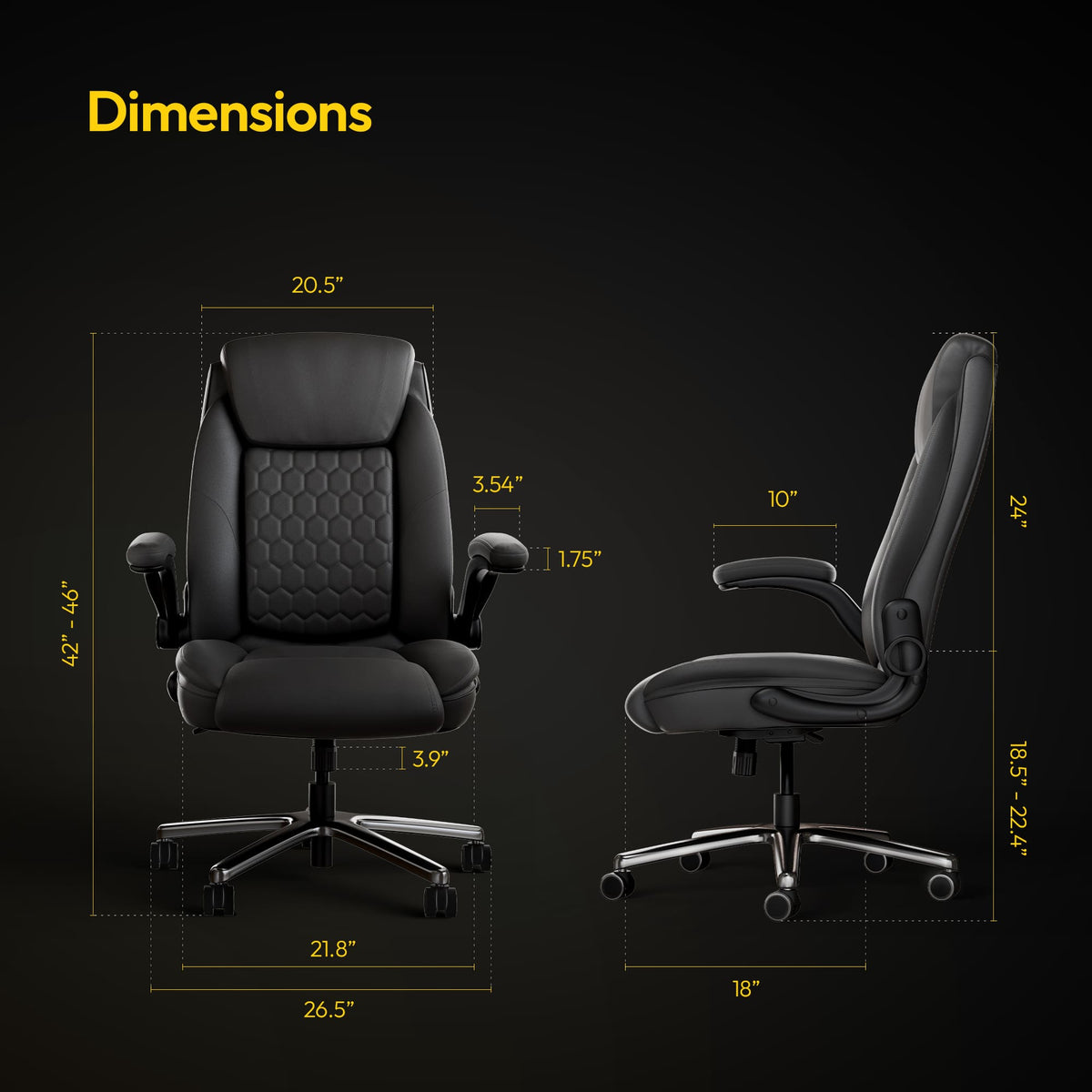 Frido 3D Posture Plus Ergonomic Chair