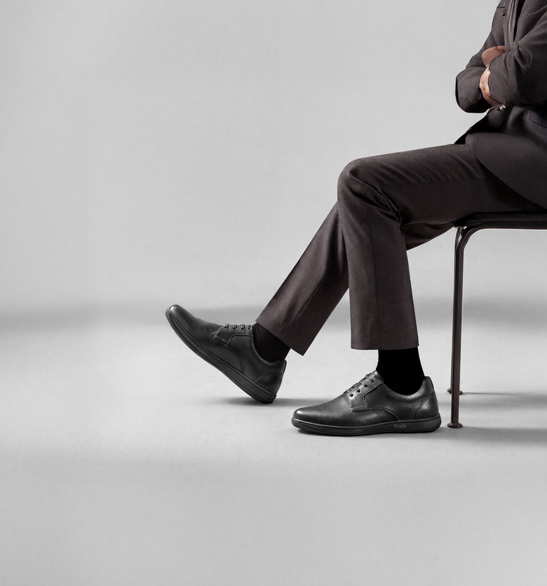 Premium Leather Formal Look With Everyday Comfort