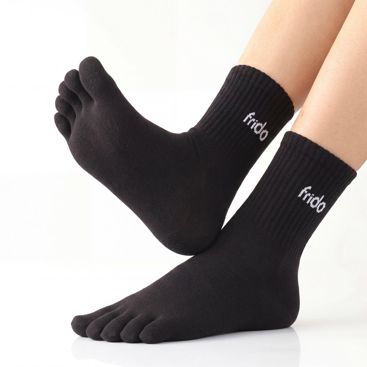 Frido Five Toe Socks - Solid