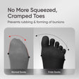 Frido Five Toe Socks - Solid