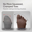 Frido Five Toe Socks - Solid