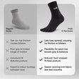 Frido Five Toe Socks - Solid