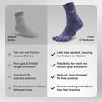 Frido Five Toe Socks - Solid
