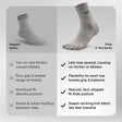 Frido Five Toe Socks - Solid