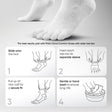 Frido Five Toe Socks - Solid