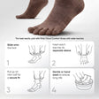 Frido Five Toe Socks - Solid