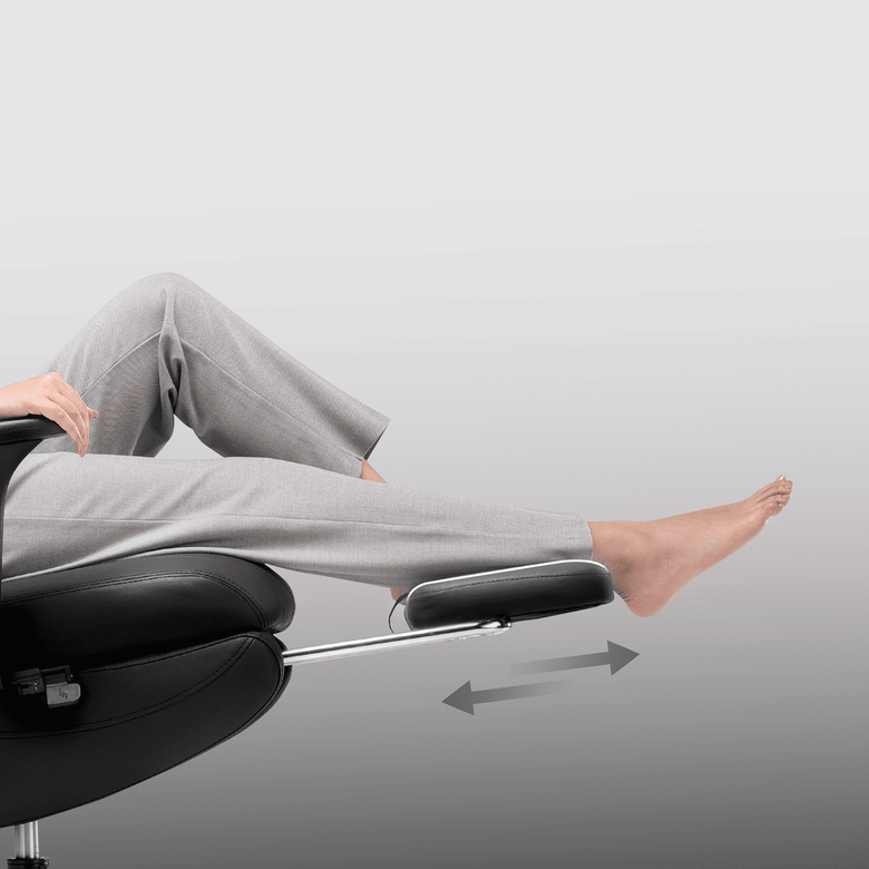 Relax Fully With a Supportive Retractable Footrest