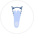 Wide toe box for natural movement