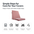 Frido Wedge Plus Cushion Cover