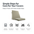 Frido Wedge Plus Cushion Cover