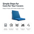 Frido Wedge Plus Cushion Cover