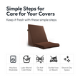 Frido Wedge Plus Cushion Cover