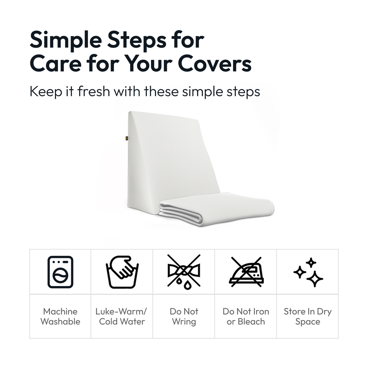 Frido Wedge Plus Cushion Cover