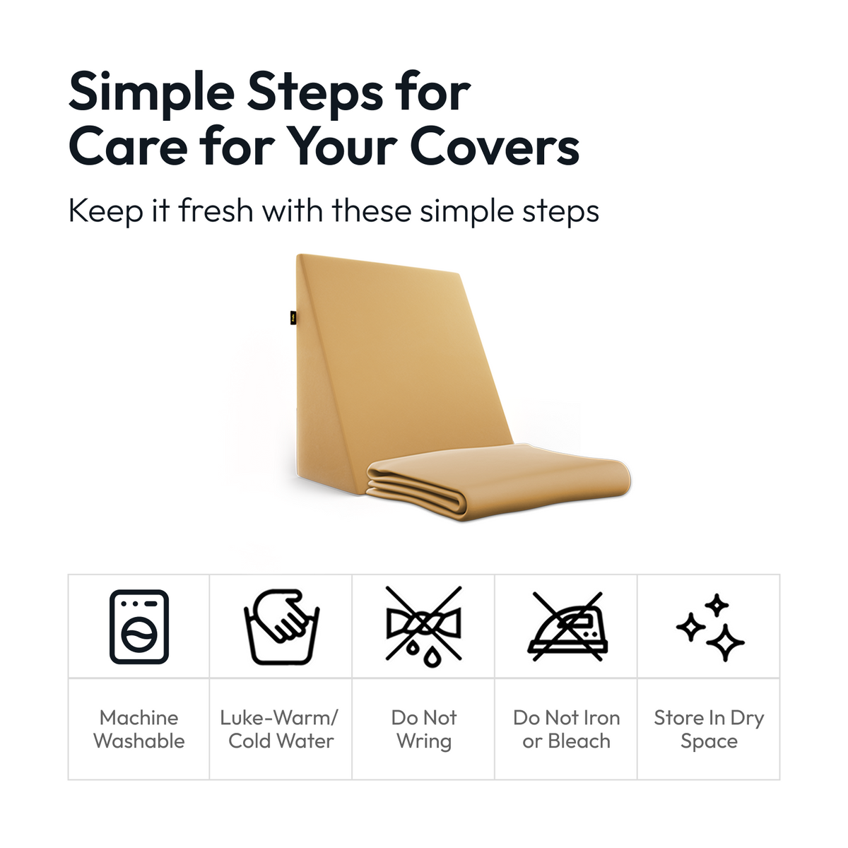 Frido Wedge Plus Cushion Cover