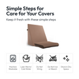 Frido Wedge Plus Cushion Cover