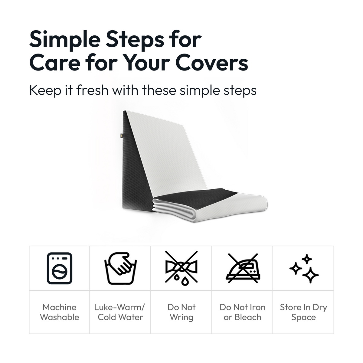 Frido Wedge Plus Cushion Cover