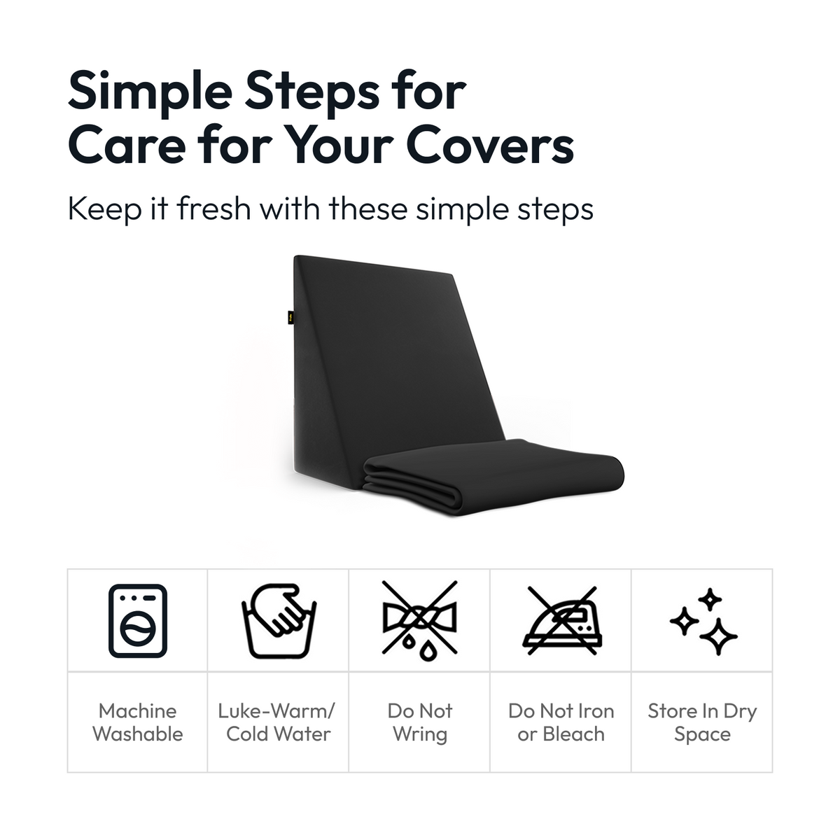 Frido Wedge Plus Cushion Cover