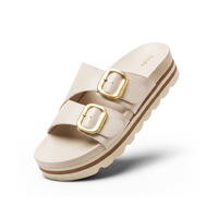 Frido Women's Arch Comfort Wedge Sandals - Buckle Strap