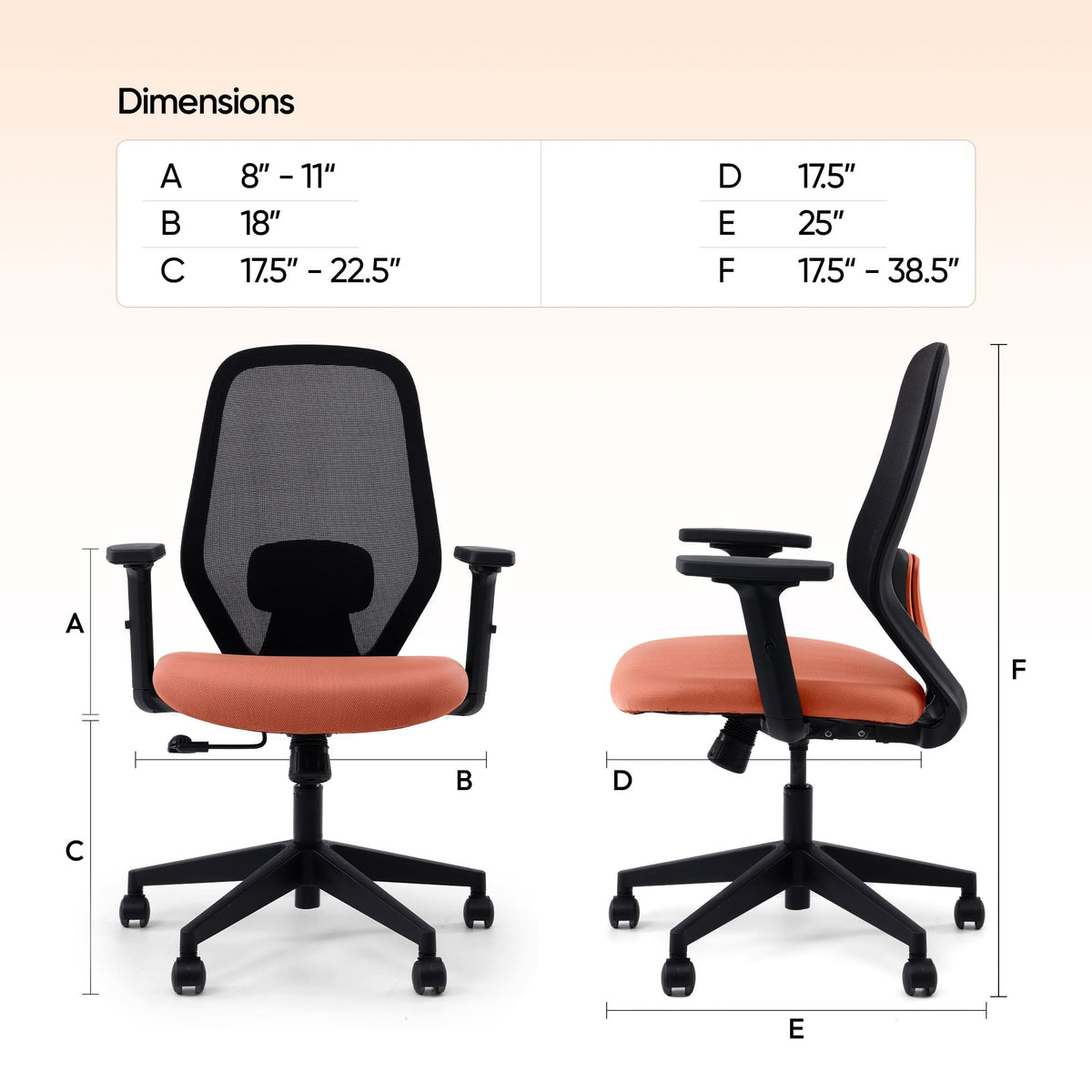 Frido Glide Ergo Chair