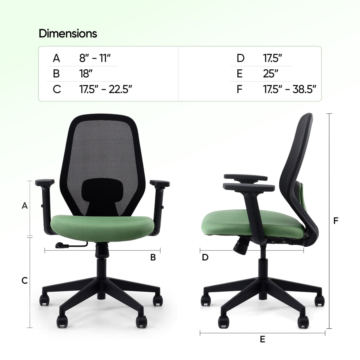 Frido Glide Ergo Chair