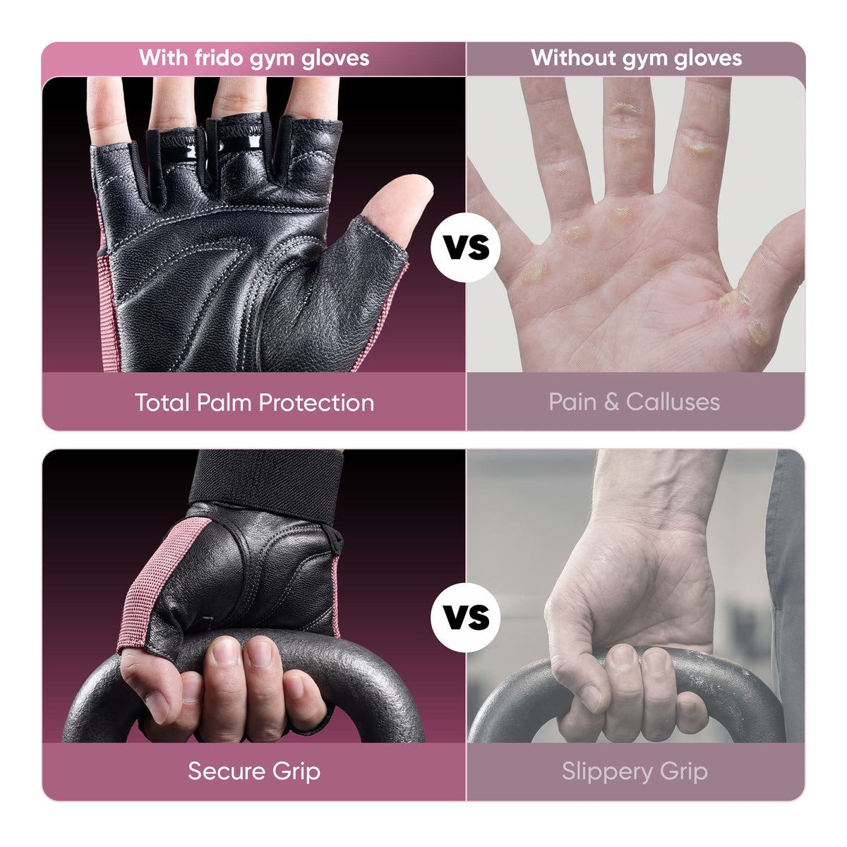 Frido Orthotics Comfort Gym Gloves