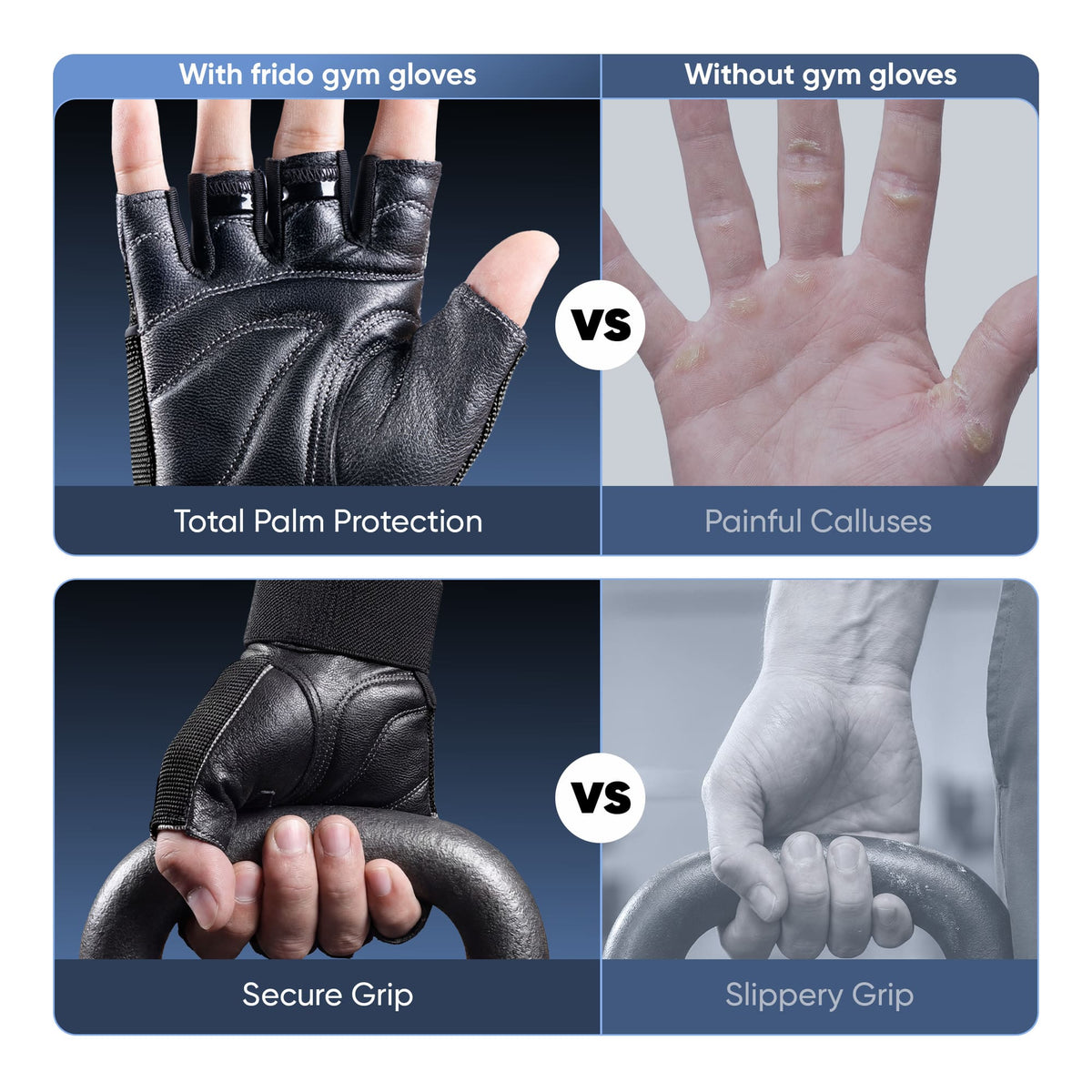 Frido Orthotics Comfort Gym Gloves