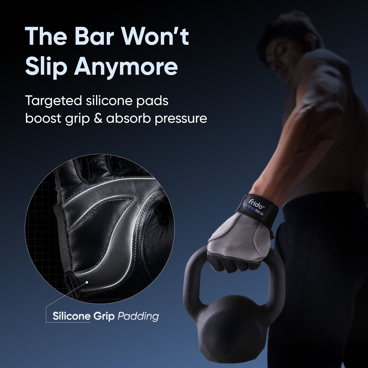 Frido Orthotics Comfort Gym Gloves