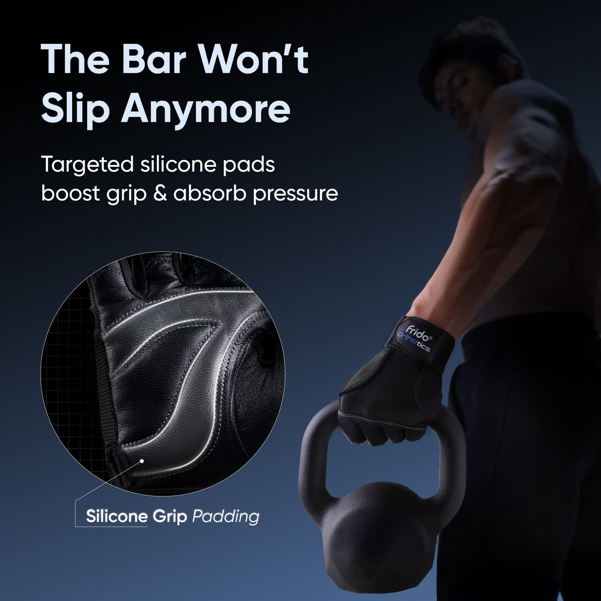 Frido Orthotics Comfort Gym Gloves
