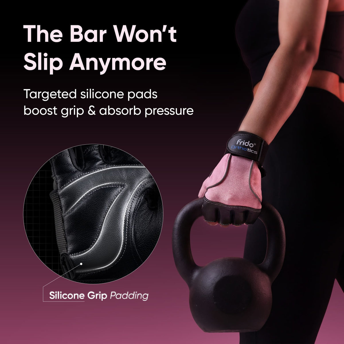 Frido Orthotics Comfort Gym Gloves