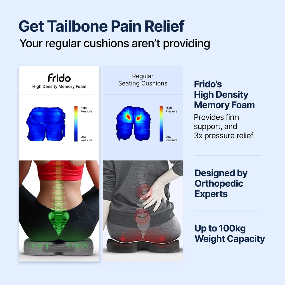 Frido Ultimate Tailbone Pain Relief Seat Cushion